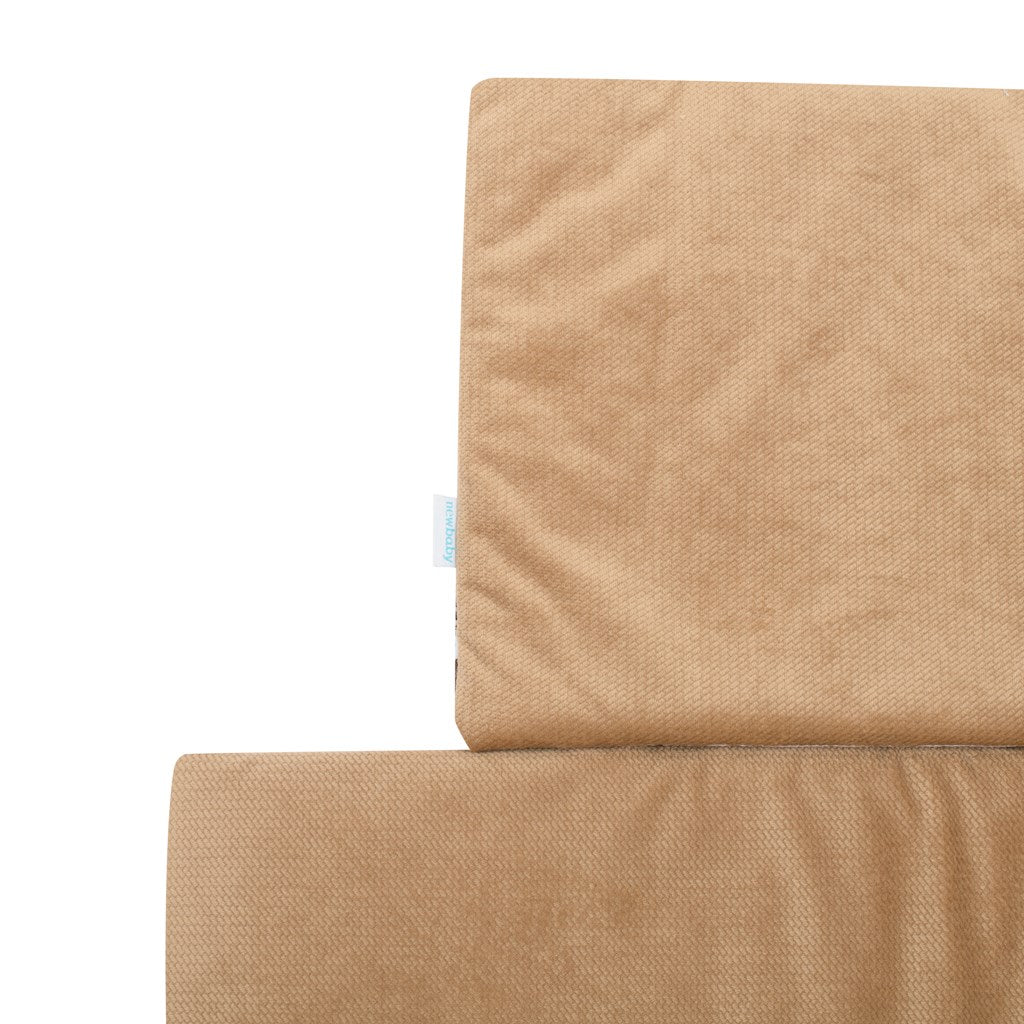 Omkeerbare fluweel-en-katoen set voor kinderwagen New Baby Safari