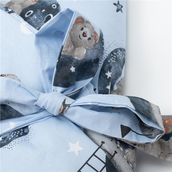 Inbakerdoek New Baby Teddybeer in de ruimte 80x80 cm – detailfoto 1