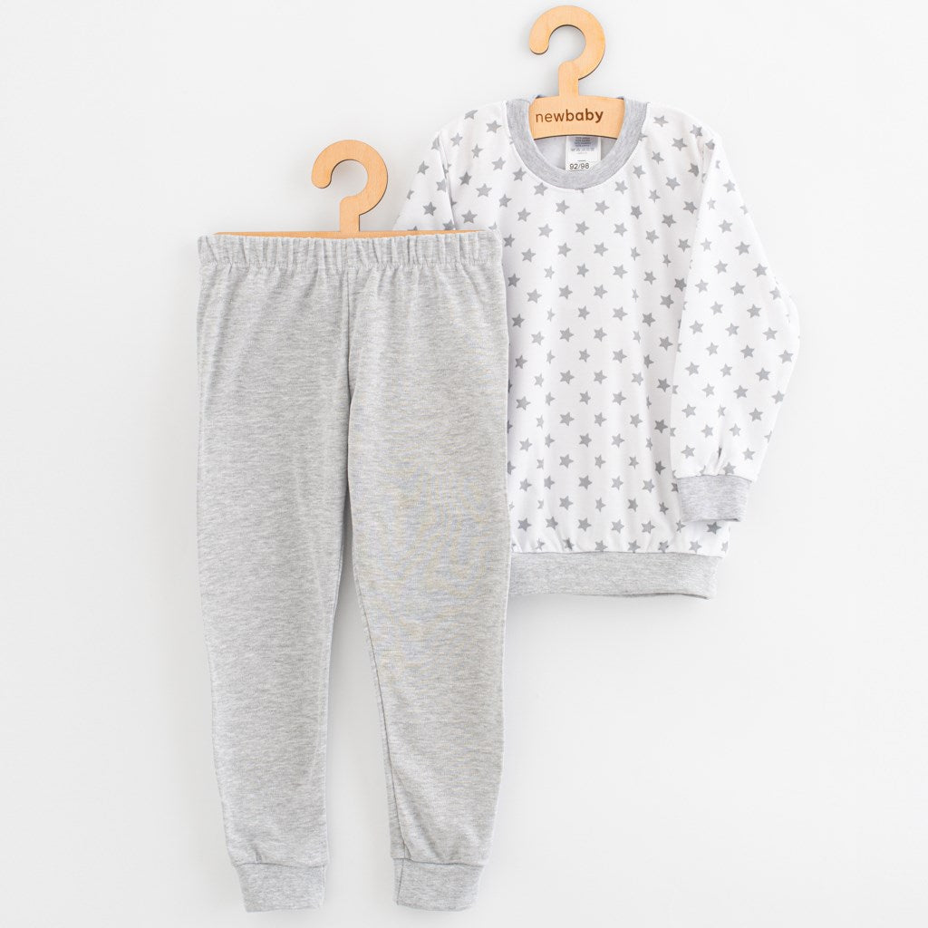 Katoenen kinderpyjama New Baby sterren