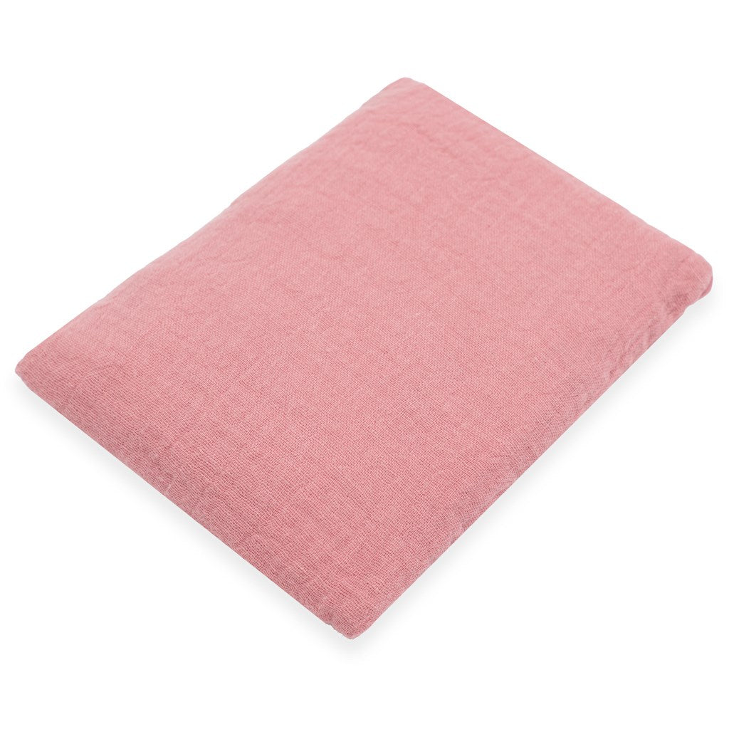 Mousseline warmte- en koelkussen met kersenpitten New Baby STANDARD roze