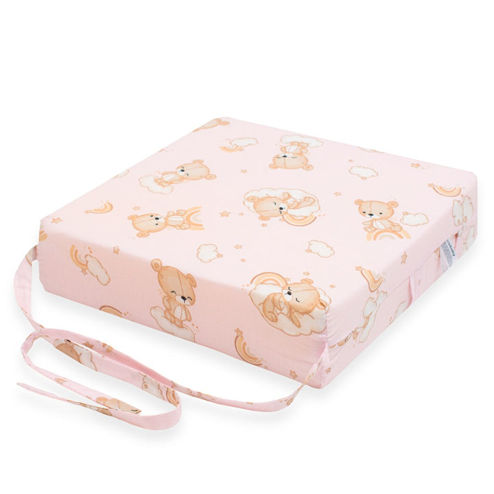 Zitkussen voor kinderstoel New Baby BASIC Beer roze
