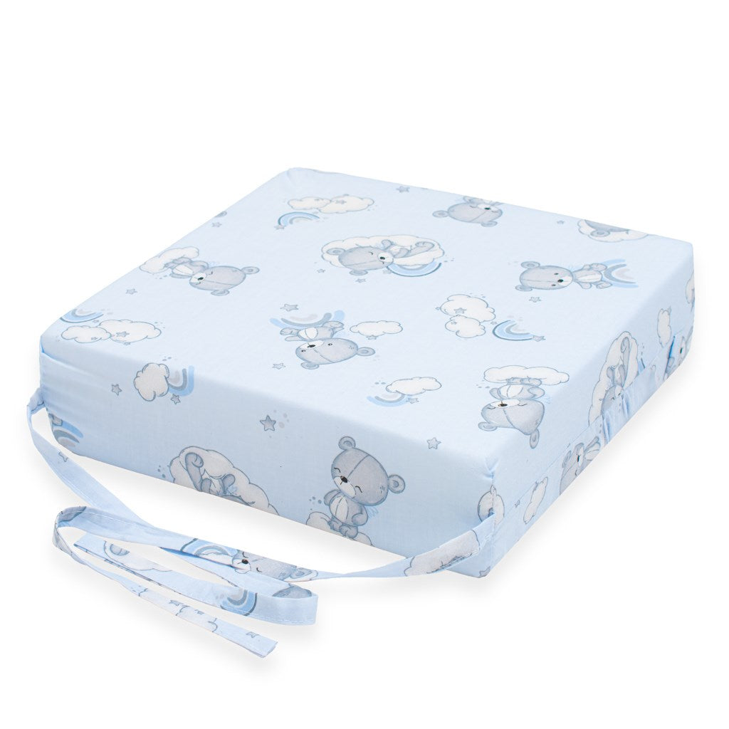 Zitkussen voor kinderstoel New Baby BASIC Beer blauw