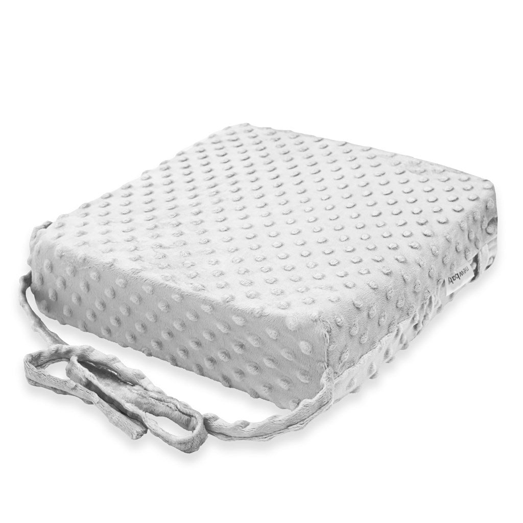Kinderstoelkussen New Baby STANDARD Minky grijs