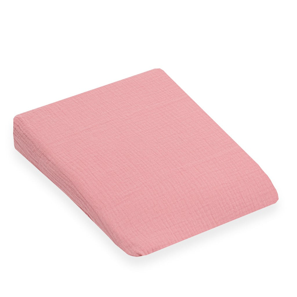 Mousseline hoes voor babykussen New Baby BASIC 30x37 cm roze
