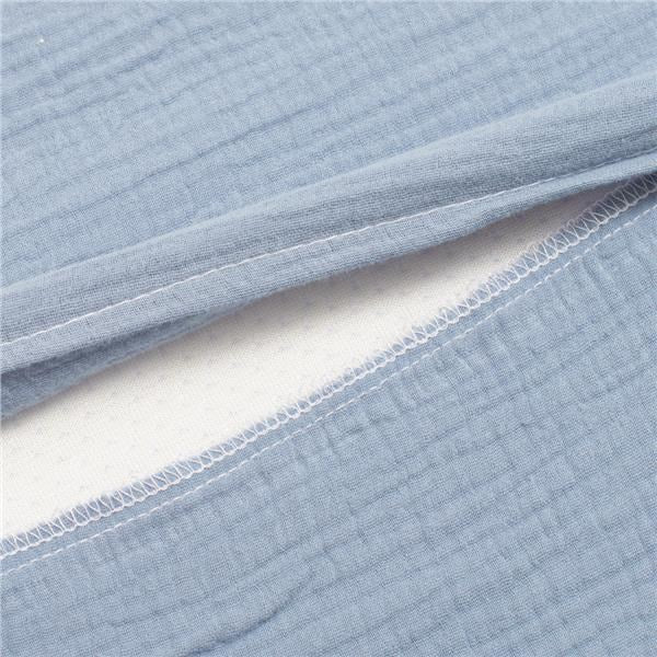Mousseline kussensloop voor bed New Baby STANDARD 59x37 cm roze