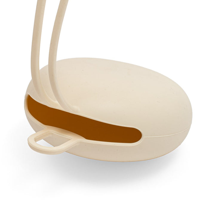 New Baby siliconen speendoosje beige