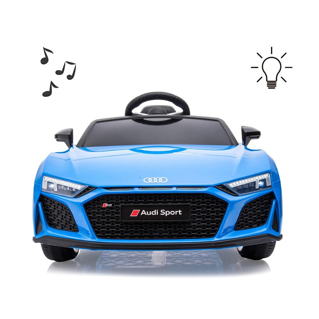 Elektrische kinderauto Milly Mally Audi R8 Spyder blauw
