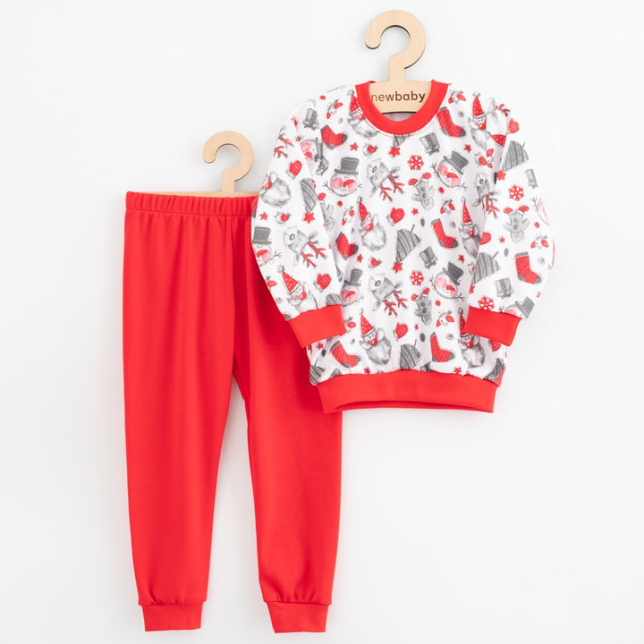 Katoenen kinderpyjama New Baby kerst