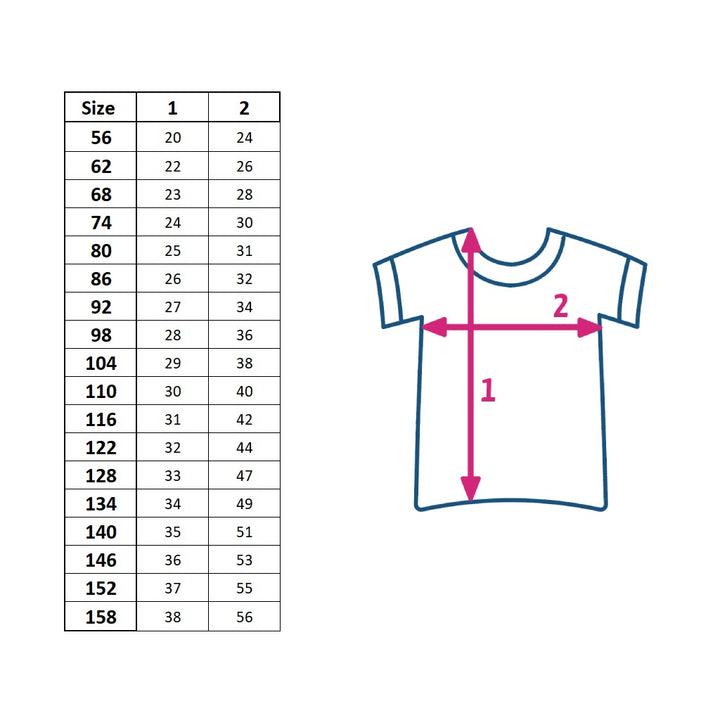Katoenen kinder-T-shirt met korte mouwen New Baby