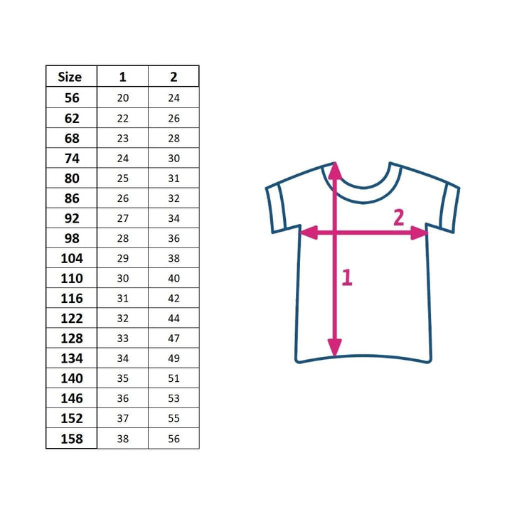 Katoenen kinder-T-shirt met korte mouwen New Baby