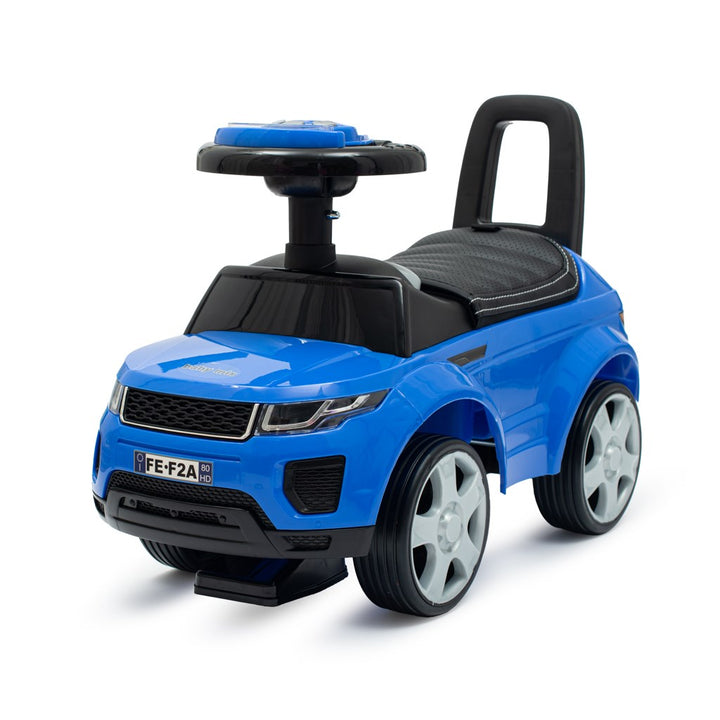 Baby Mix Prime SUV loopfiets blauw leer