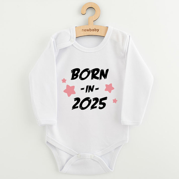 Bedrukte babyromper New Baby 68 (4-6 mnd)