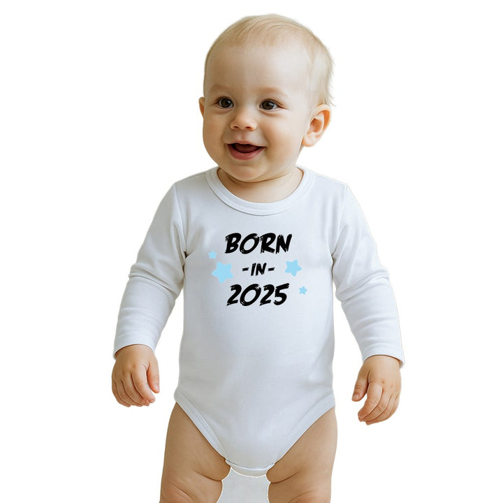 Bedrukte babyromper New Baby 62 (3-6 mnd)