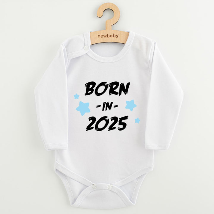 Bedrukte babyromper New Baby 68 (4-6 mnd)