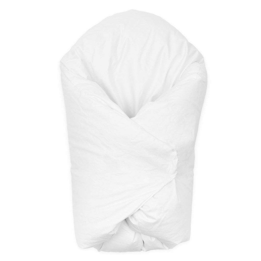 Luxe met veren gevulde inbakerdeken Draak New Baby - verenvulling 80x80 cm