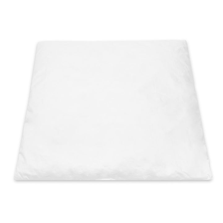 Luxe met veren gevulde inbakerdeken New Baby - verenvulling 80x80 cm