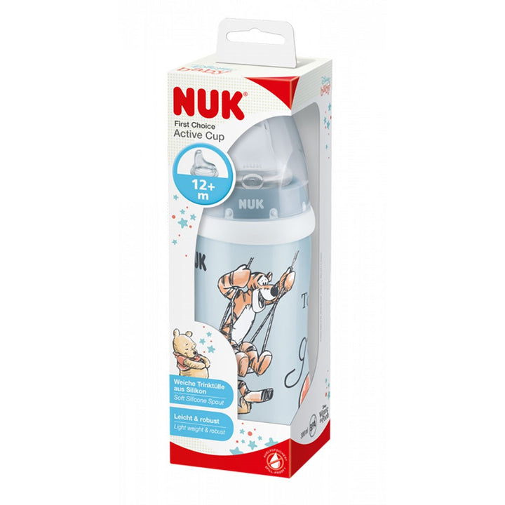 Babyfles NUK Active Cup Disney Winnie de Poeh 300 ml beige