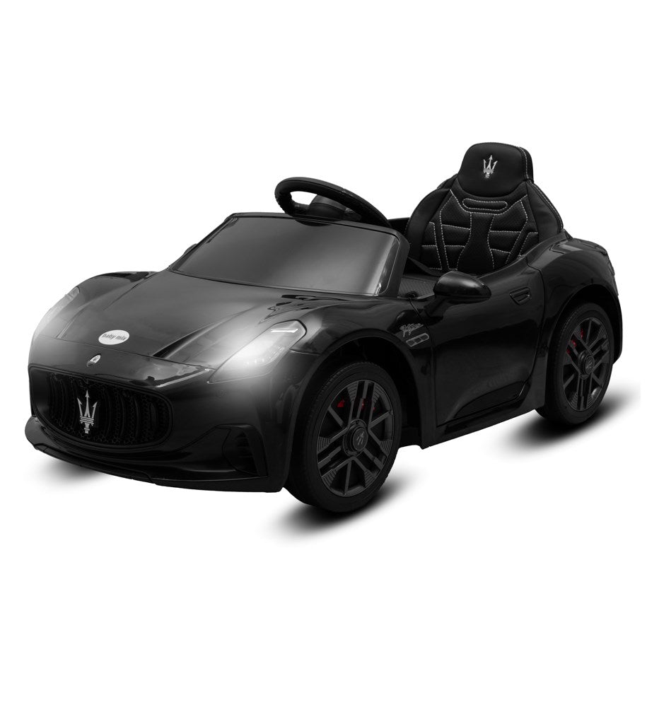 Elektrische speelgoedauto Maserati GranTurismo Baby Mix zwart