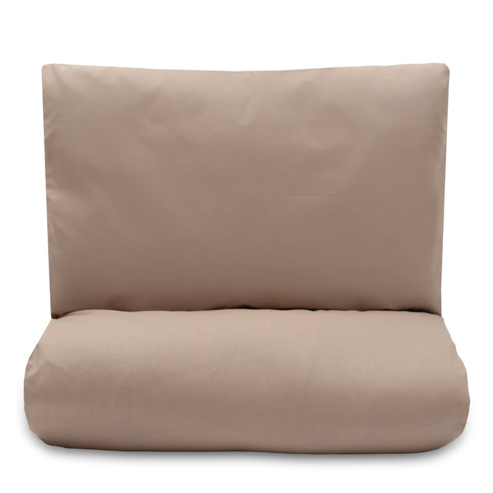 Katoenen beddengoedset met vulling New Baby 90x120 cm cappuccino