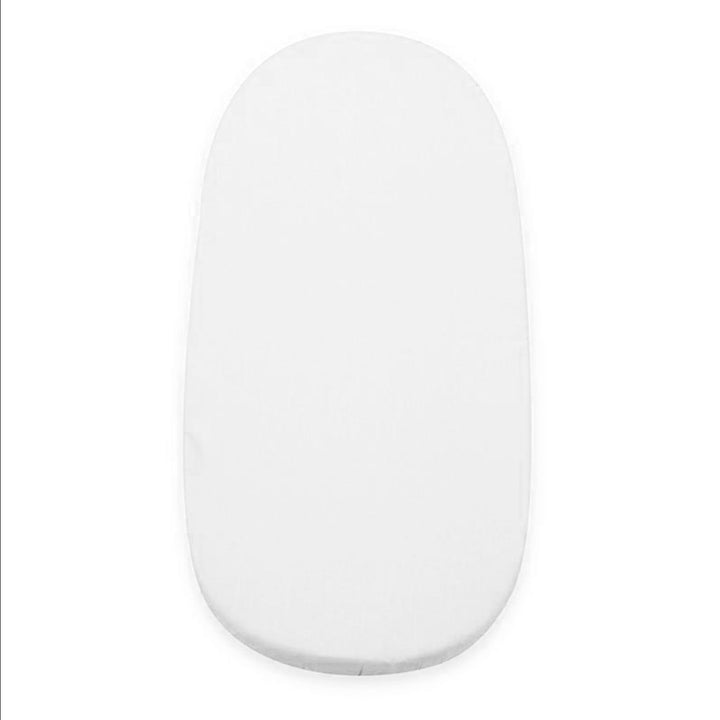 Badstof waterdichte onderlegger voor de kinderwagen New Baby 35x75 wit