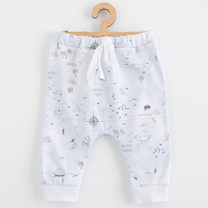 Katoenen joggingbroek New Baby For Babies oceaan