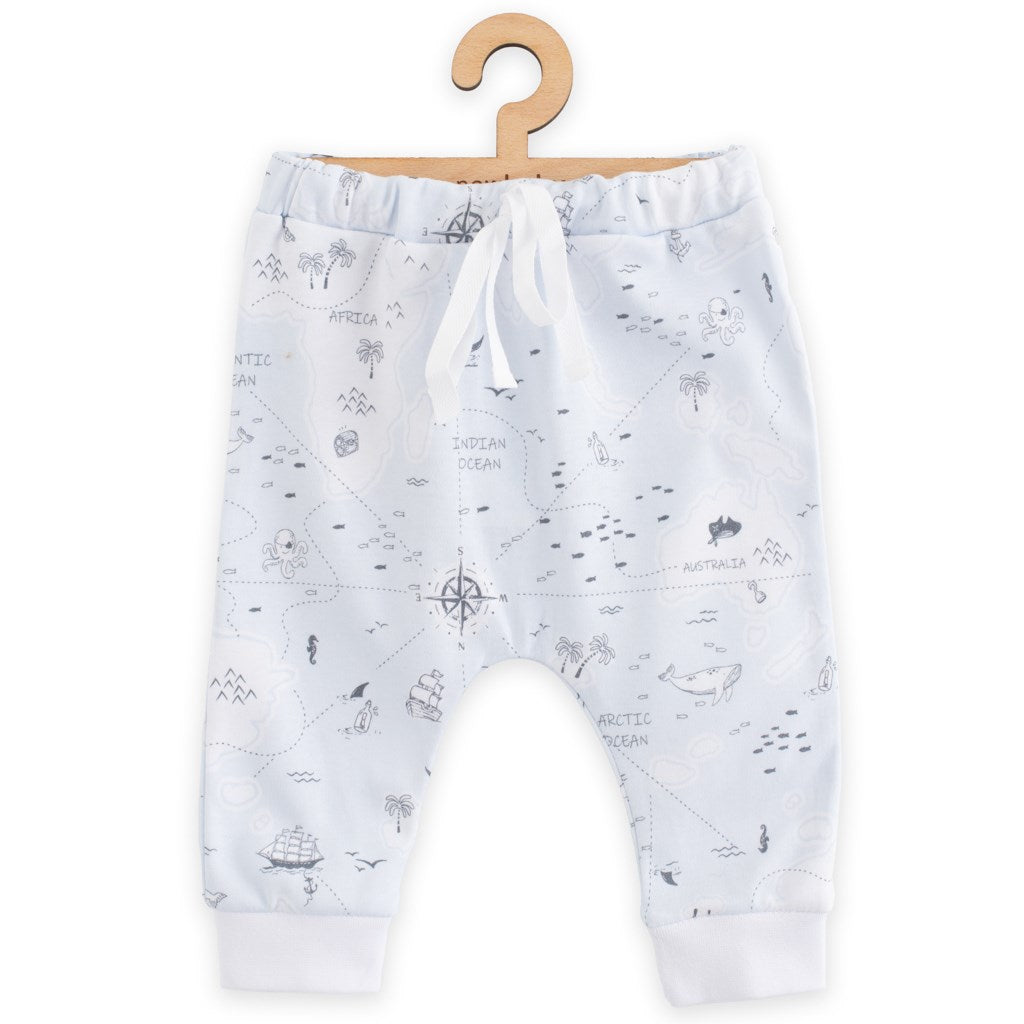 Katoenen joggingbroek New Baby For Babies oceaan