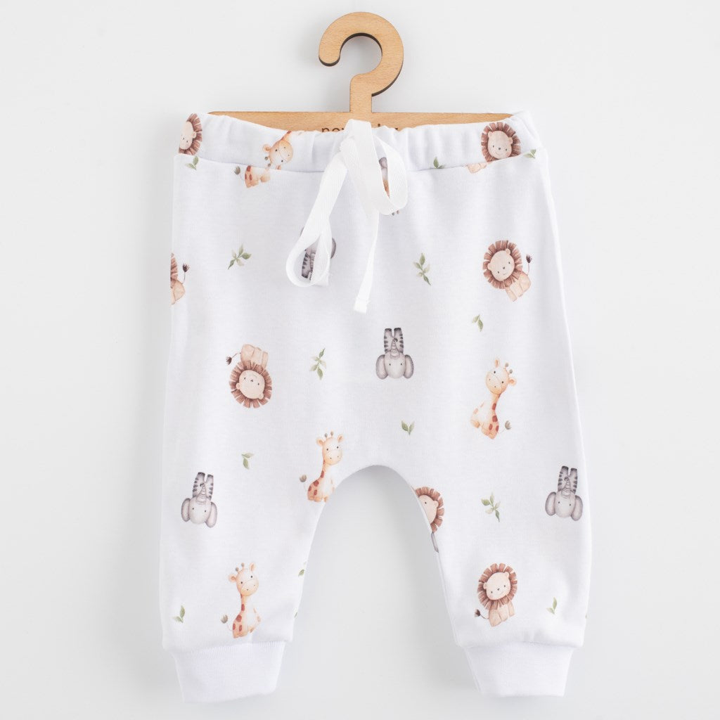 Katoenen joggingbroek New Baby For Babies safari