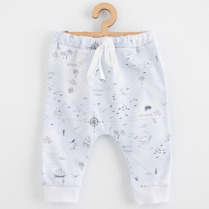 Katoenen joggingbroek New Baby For Babies oceaan