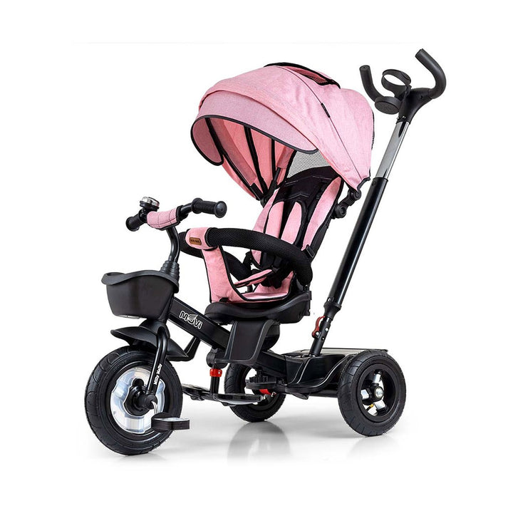 Kinderdriewieler Milly Mally Movi zwart-roze