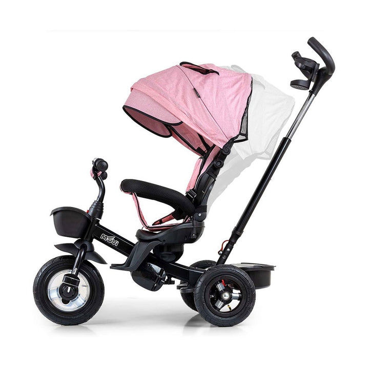 Kinderdriewieler Milly Mally Movi zwart-roze