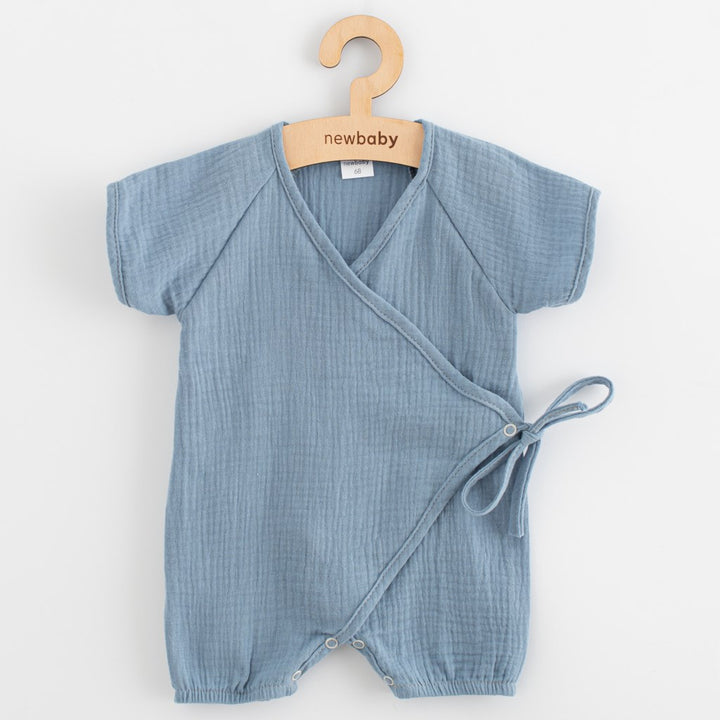 Mousseline zomerboxpak New Baby blauw