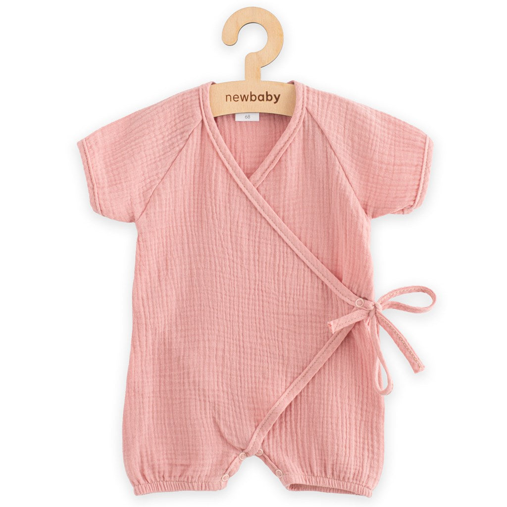 Mousseline zomerboxpak New Baby roze