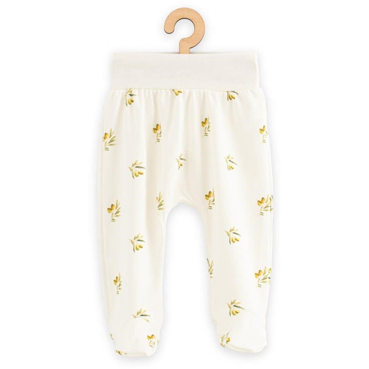Biologisch katoenen babymaillot New Baby Happy Olijven