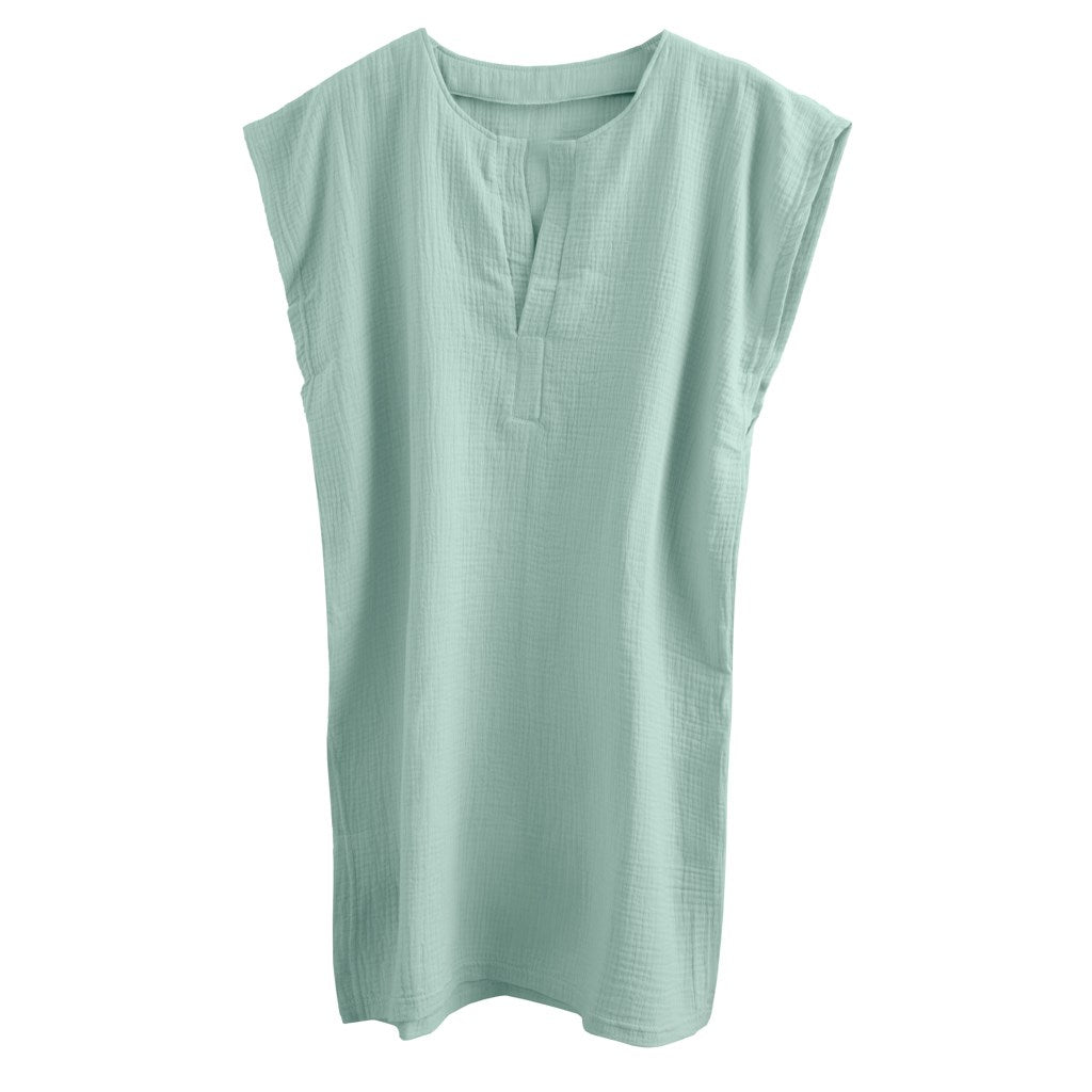 Mousseline poncho Mommy mint