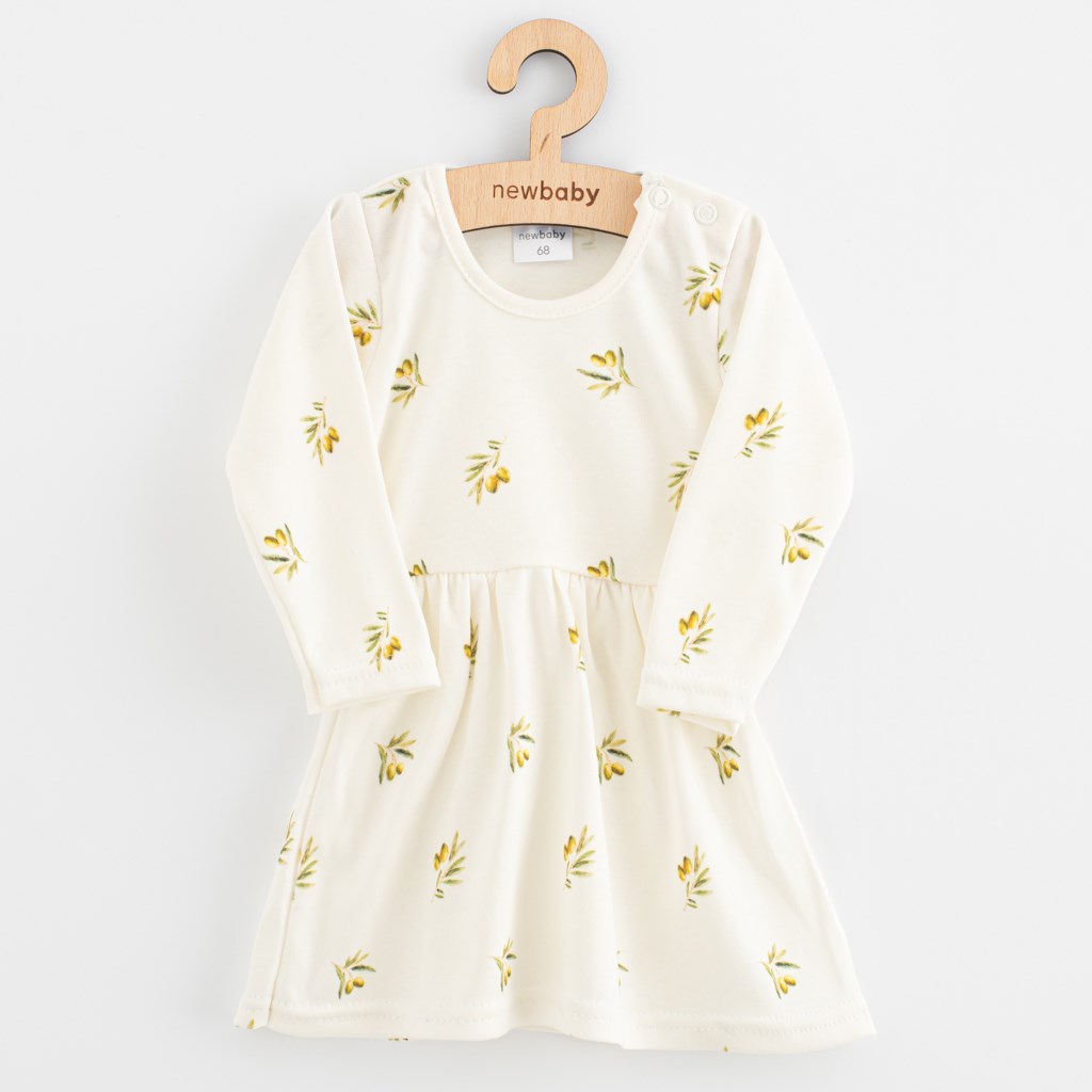 Mooie babyjurk van New Baby Olijven