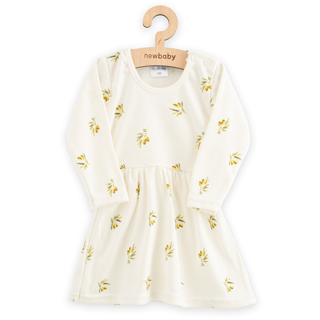 Mooie babyjurk van New Baby Olijven