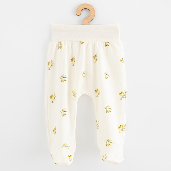 Biologisch katoenen babymaillot New Baby Happy Olijven