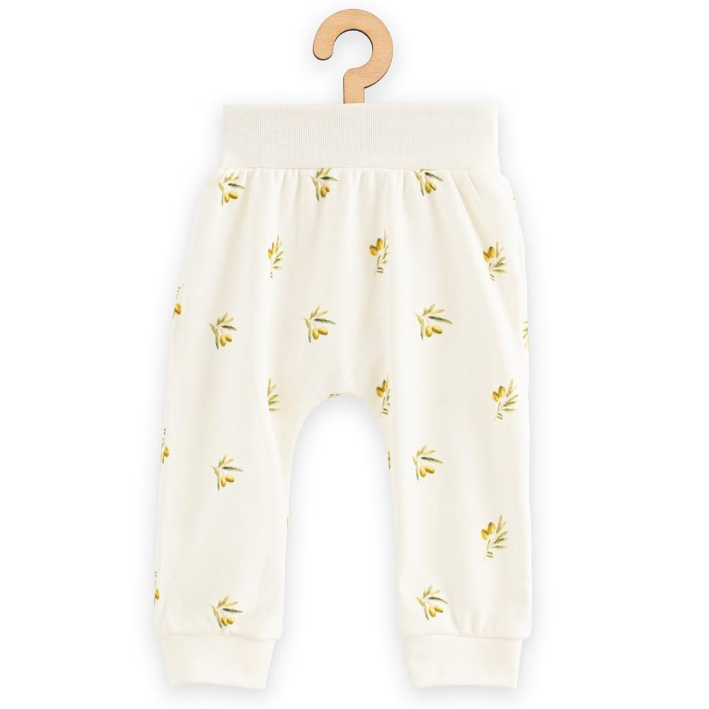 Biologisch katoenen babybroek New Baby Olijven