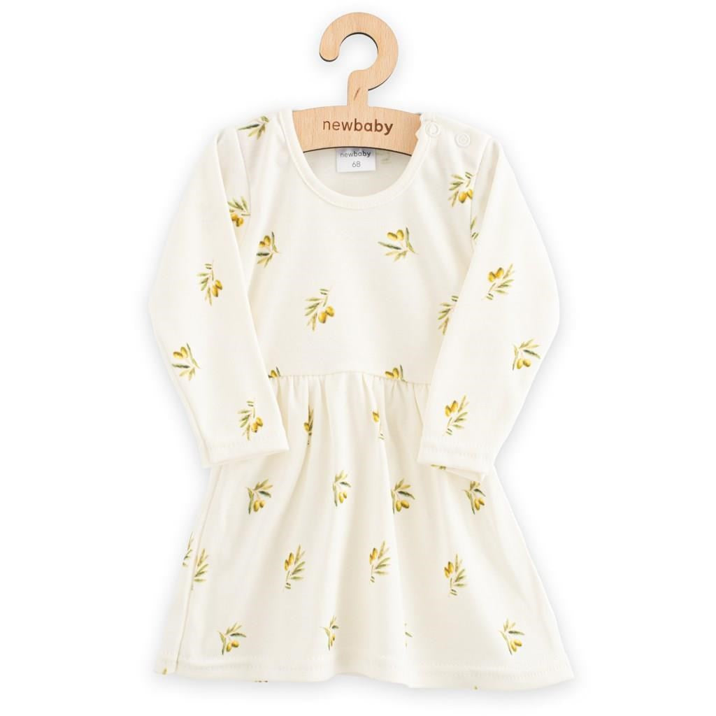 Mooie babyjurk van New Baby Olijven