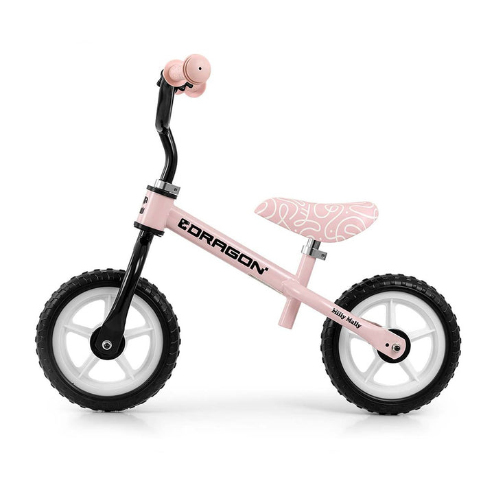 Loopfiets Milly Mally Dragon roze