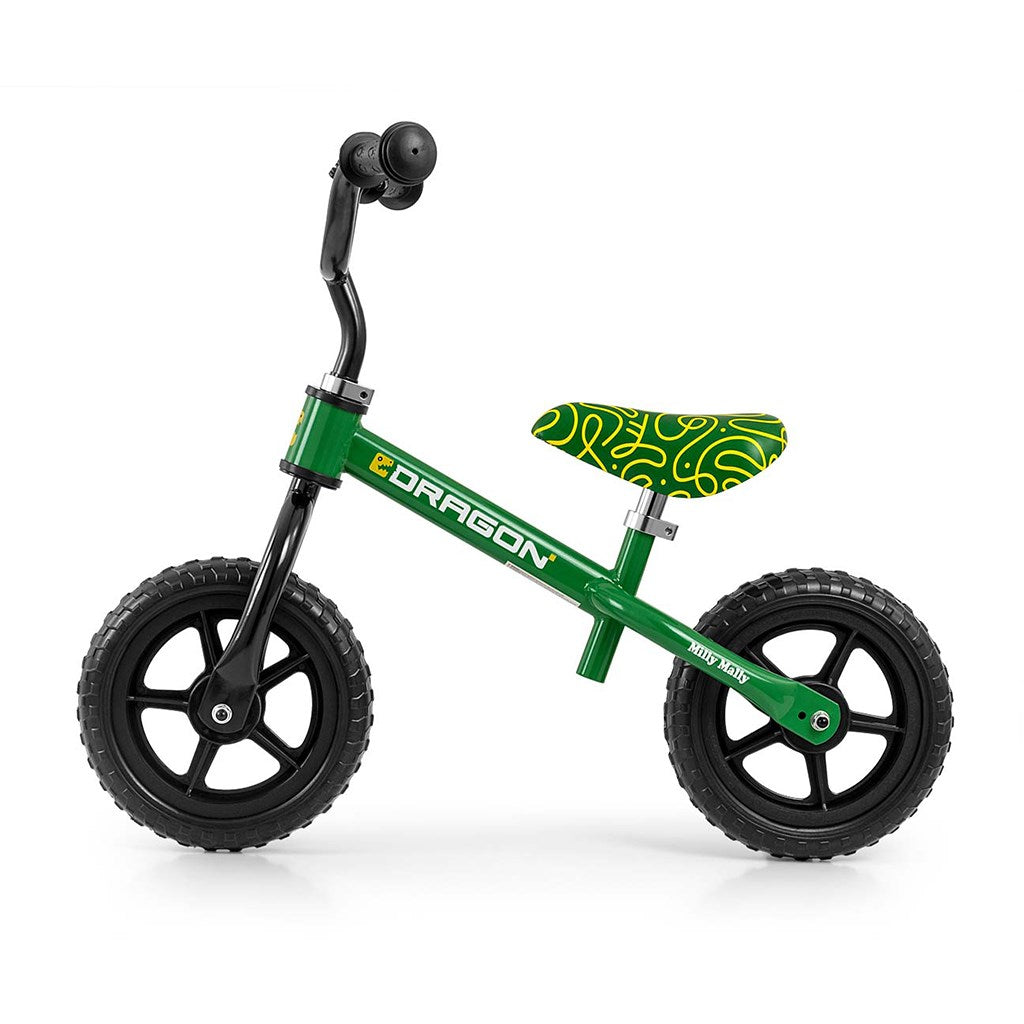 Loopfiets Milly Mally Dragon groen