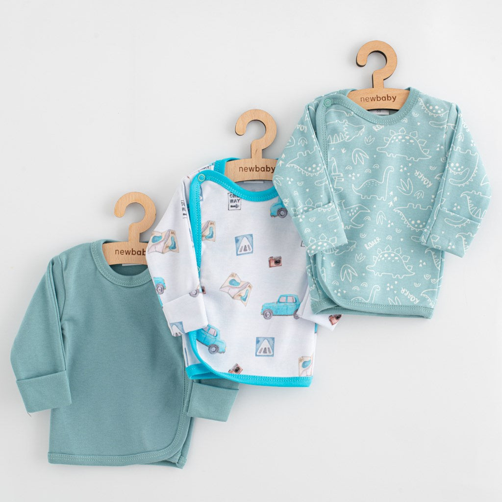 New Baby Classic II babyhemdje jongen 3 st.