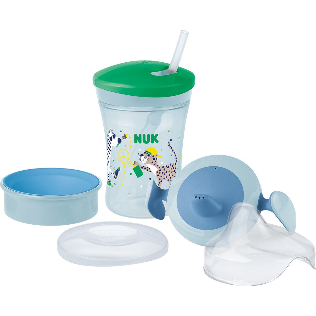 Babybeker NUK LEARN TO DRINK SET jongen