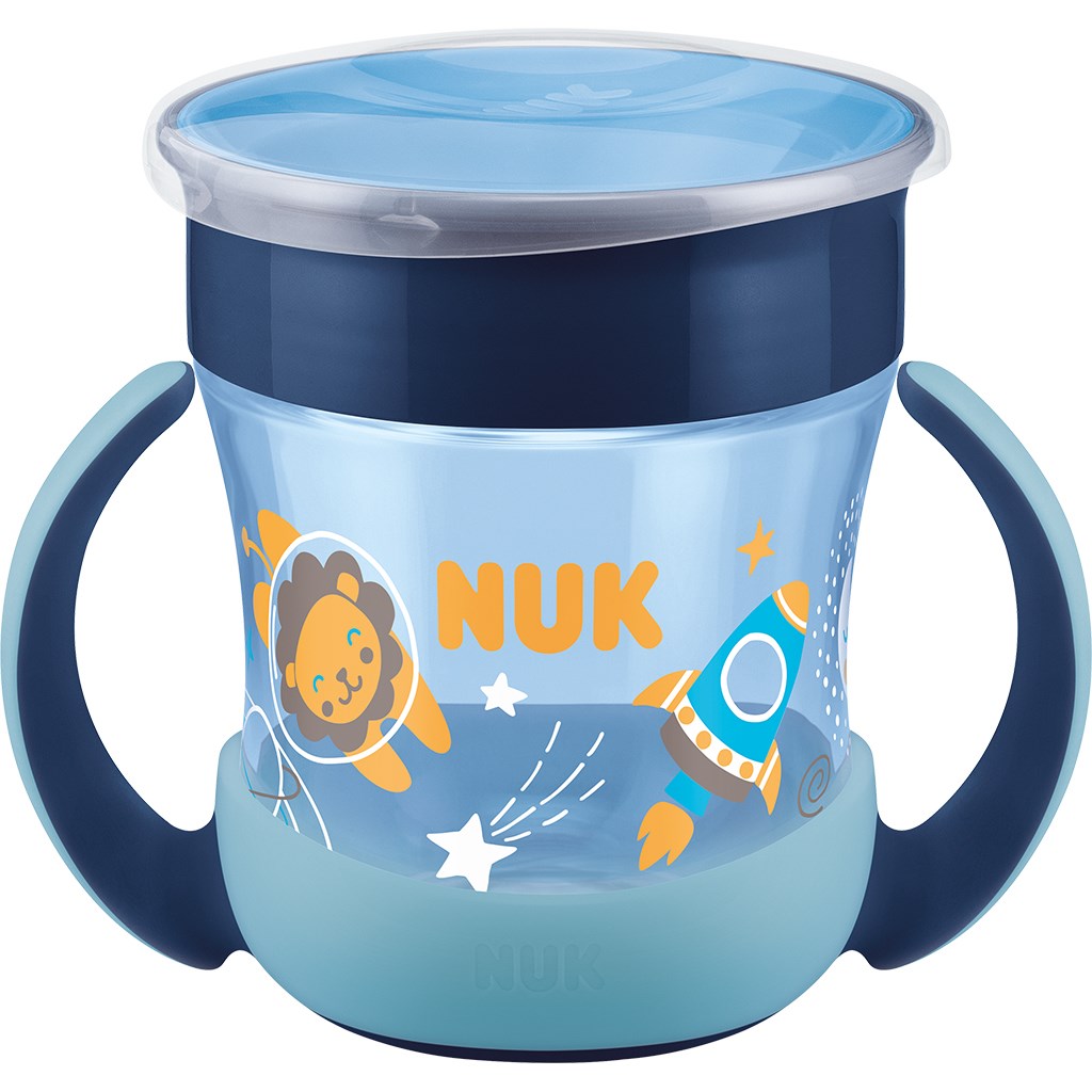 Babybeker Mini Magic NUK Cup Night 160 ml blauw