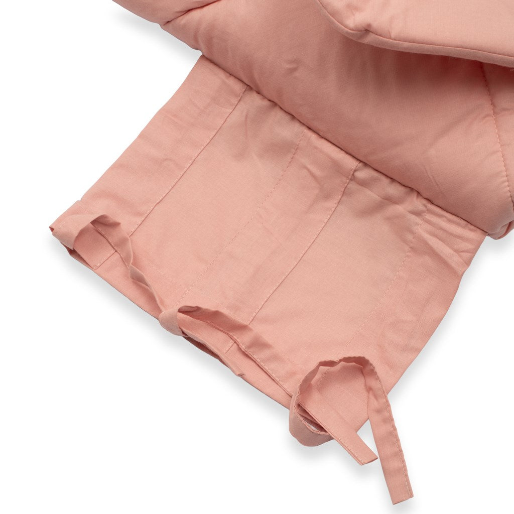 Klassieke inbakerdoek met striksluiting New Baby oudroze – detailfoto 2