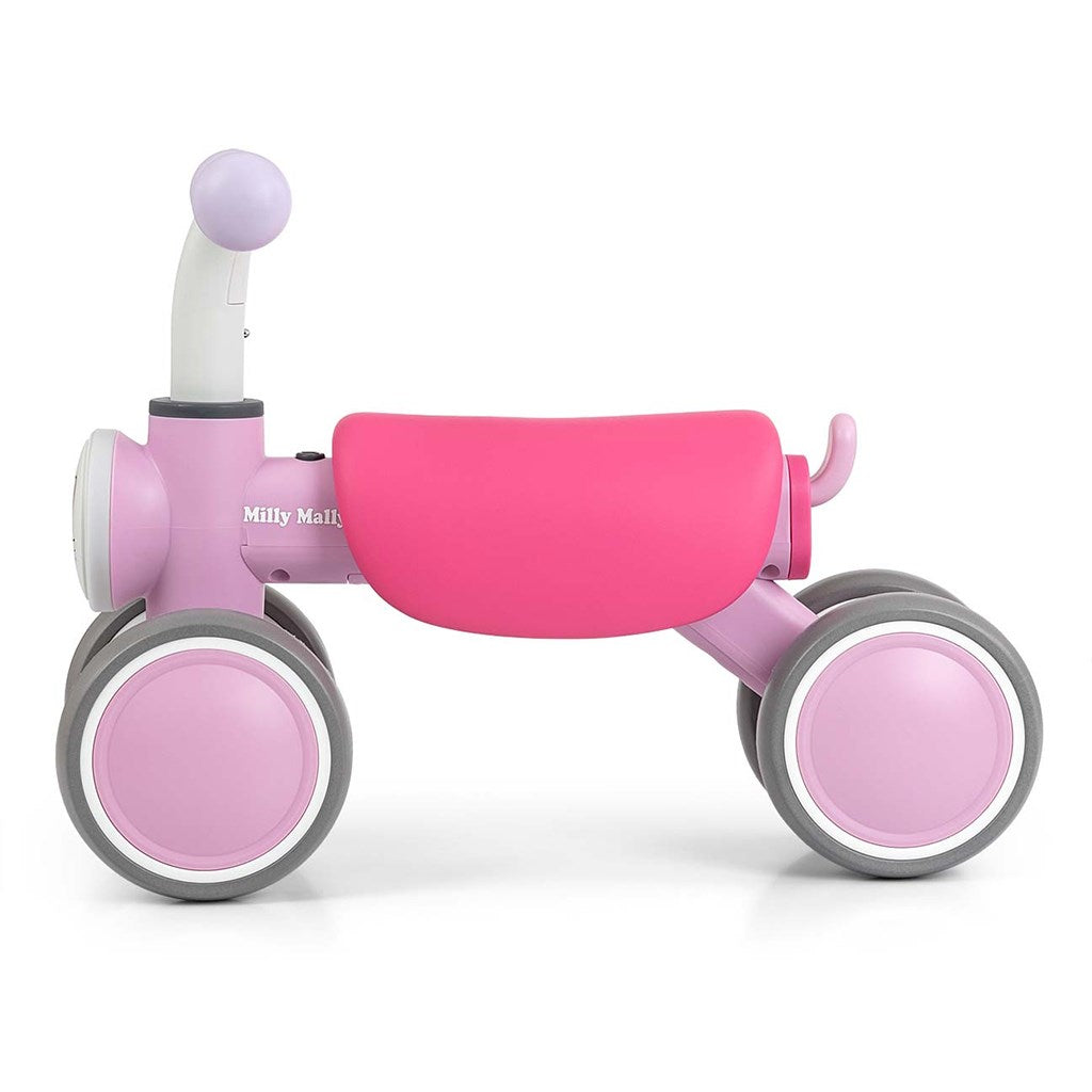 Loopfiets Milly Mally York roze