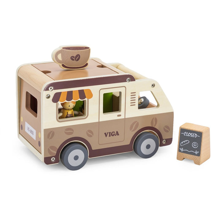 Houten mobiel café Viga