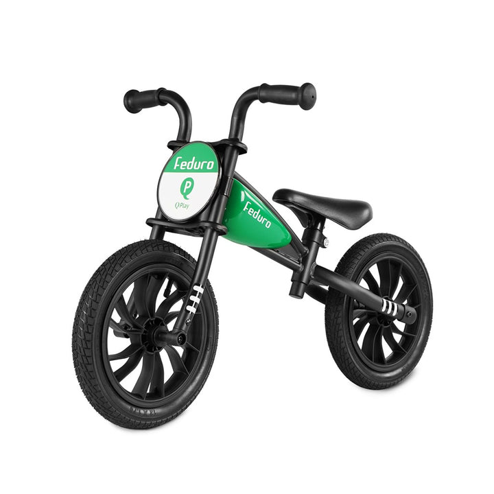 Qplay Feduro loopfiets voor kinderen groen