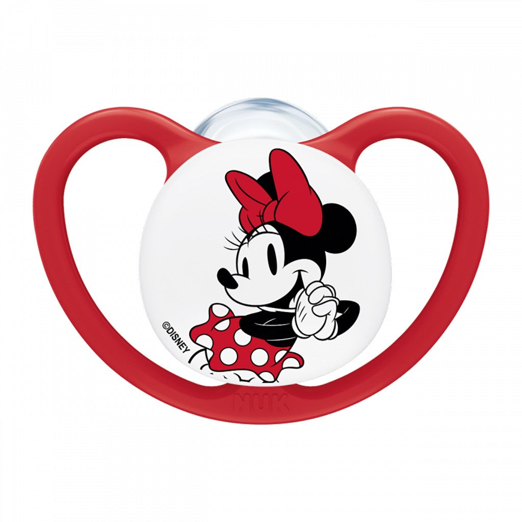 NUK Perfect Match Air fopspeen Disney Mickey Mouse 0–6 maanden rood