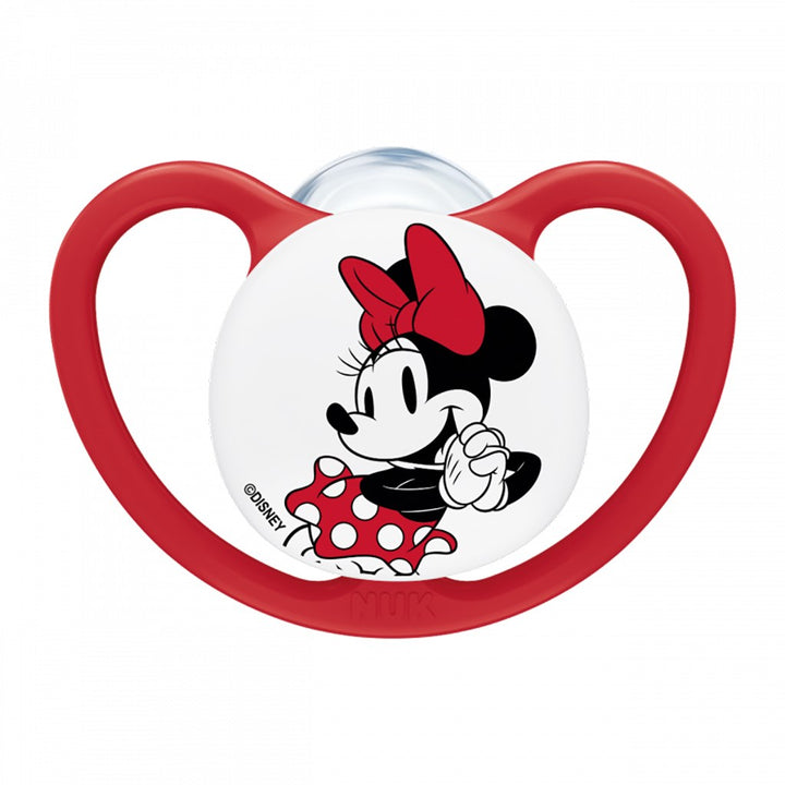 NUK Perfect Match Air fopspeen Disney Mickey Mouse 0–6 maanden rood